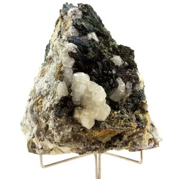 Pyrite + Marcassite + Fluorite. 1585.0 ct.
