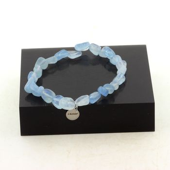 Aquamarine from Brazil Bracelet Beads.