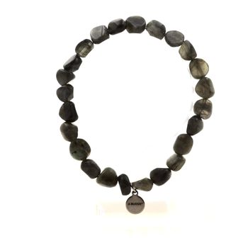 Labradorite from Finland Bracelet Beads.