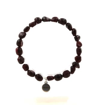Garnet from Mozambique Bracelet Beads.