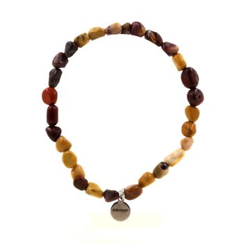 Mookaite from Australia Bracelet Beads.