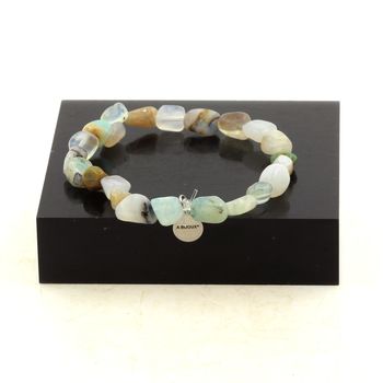 Multicolor Opal from Australia Bracelet Beads.
