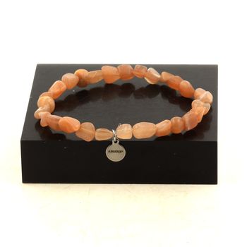 Sunstone from Tanzania Bracelet Beads.