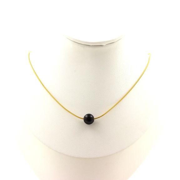 collier obsidienne acajou perle ronde 8 mm - Collier/Obsidienne acajou - Miracles minéraux collier obsidienne acajou perle ronde 8 mm - Collier/Obsidienne acajou - Miracles minéraux