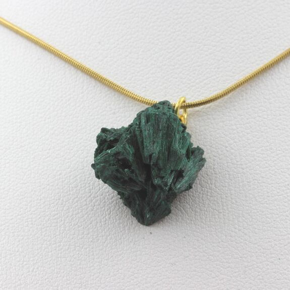 Collier Malachite brut. 24.0 ct.