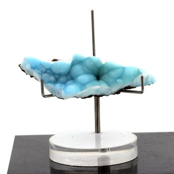 Aragonite bleue cuprifère. 175.35 ct.