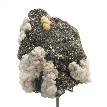 Pyrite + Dolomite + Quartz + Galène. 1118.90 ct.
