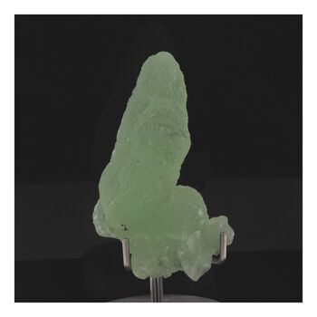 Prehnite stalactite. 172.0 ct.