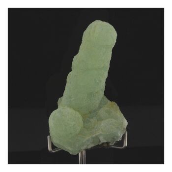 Prehnite stalactite. 222.0 ct.