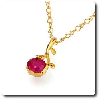PENDENTIF RUBIS