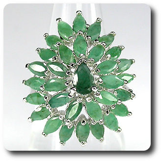 Natural Emerald Ring