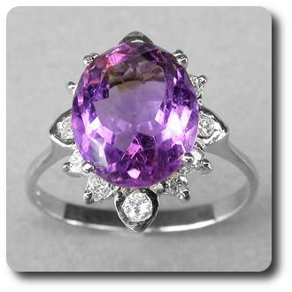 PURPLE AMETHYST RING