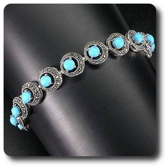 BLUE TURQUOISE BRACELET