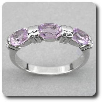 Purple Amethyst Ring