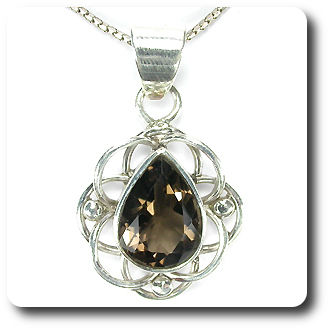 SMOKY QUARTZ PENDANT