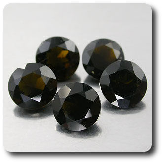 2.20 cts LOT DE 5 METEORITE TEKTITE