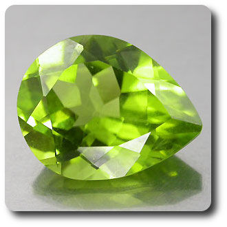2.36 cts PERIDOT . SI1
