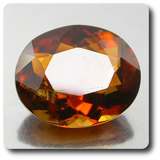 0.98 cts TOURMALINE MARRON . SI1