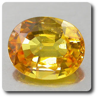 0.72 cts  SAPHIR JAUNE .SI1
