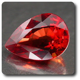 0.63 cts SAPHIR ROUGE .VS