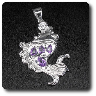 PURPLE AMETHYST PENDANT