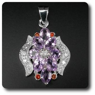 PURPLE AMETHYST PENDANT