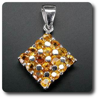 YELLOW SAPPHIRE PENDANT