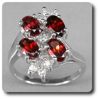 GARNET RING