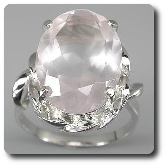 PINK QUARTZ RING