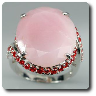 PINK OPAL RING