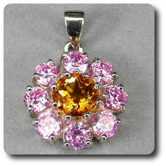 YELLOW CITRINE PENDANT