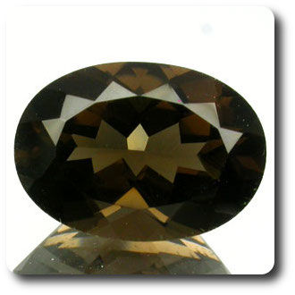 5.30 cts QUARTZ MARRON FUME. VVS