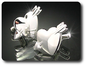 Heart & Arrow Love Cufflink