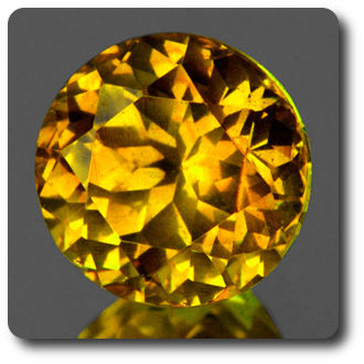 0.92CT. GOLDEN YELLOW SPHALERITE . IF