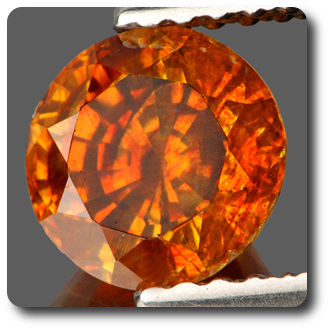 1.60 cts SPHALERITE ORANGE . IF