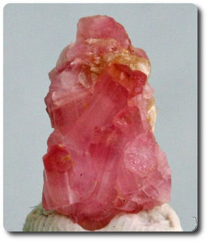 15,30 cts RUBELLITE TOURMALINE CRYSTAL