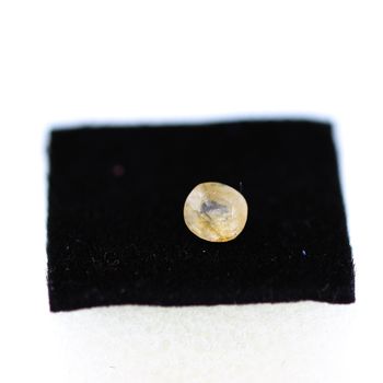 0.46CT. NATURAL YELLOW TAAFFEITE . SI2