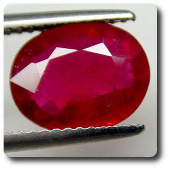 3.30CT. BLOOD RED RUBY. VS