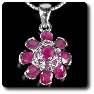 PENDENTIF RUBIS