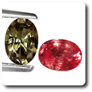 0.72CT. COLOR CHANGE GARNET. VS