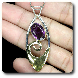 AMETHYST PENDANT