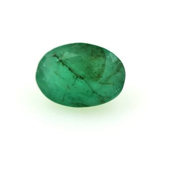 0.60CT.  GREEN EMERALD