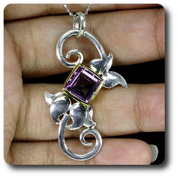 AMETHYST PENDANT