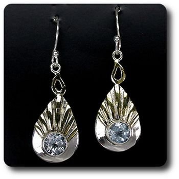 BOUCLES D'OREILLE TOPAZE