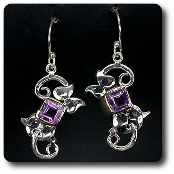 AMETHYST EARRINGS
