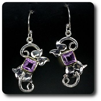 AMETHYST EARRINGS