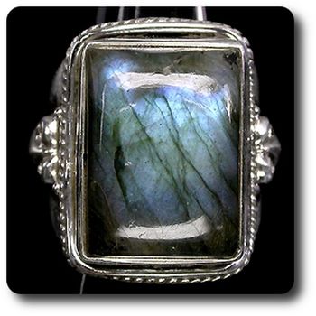 BAGUE LABRADORITE