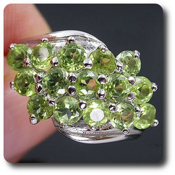 BAGUE PERIDOT