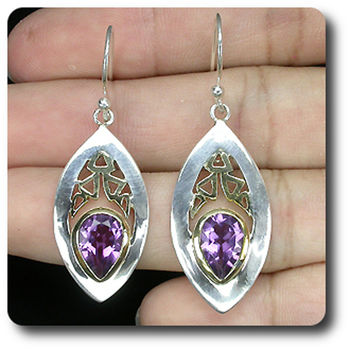 AMETHYST EARRINGS