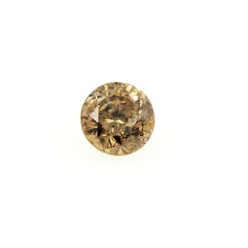 0.18CT. NATURAL BROWN DIAMOND .SI